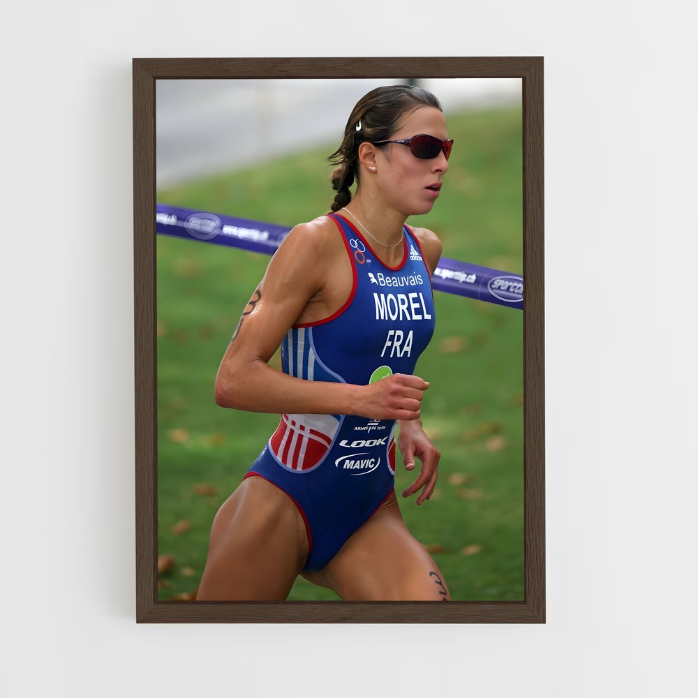 Poster Triathlon en Action – affiche Athlétisme (vue 5)